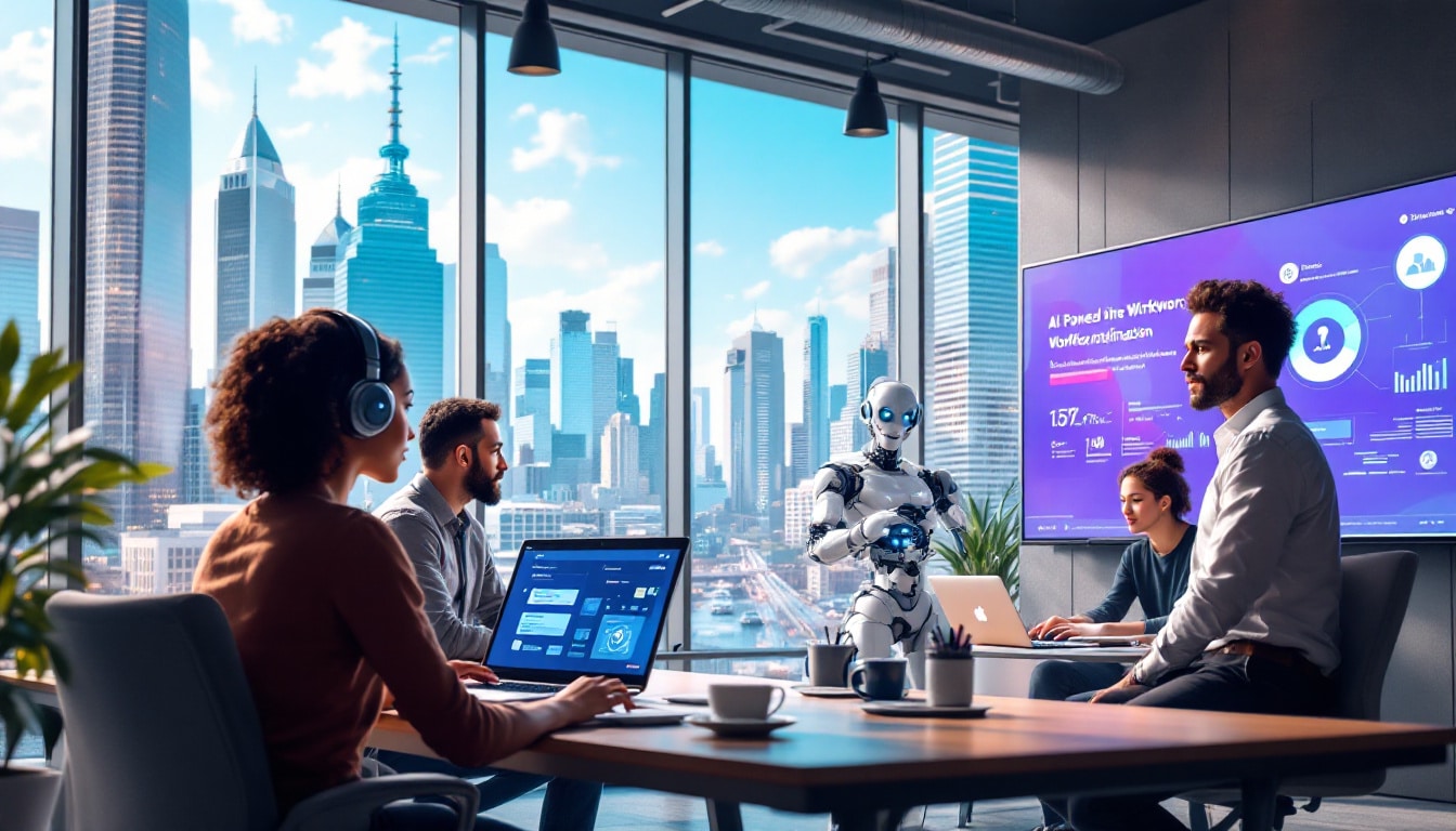 discover how American workers perceive the impact of artificial intelligence on their professional environment. This study reveals the fears, expectations, and upheavals felt in the face of the rise of AI in the workplace.