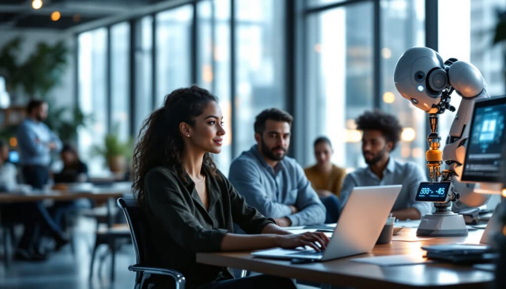 découvrez comment les travailleurs américains perçoivent l'impact de l'intelligence artificielle au sein de l'environnement professionnel. cette analyse met en lumière les opinions, préoccupations et attentes des employés face à l'intégration croissante de l'ia dans leurs tâches quotidiennes.