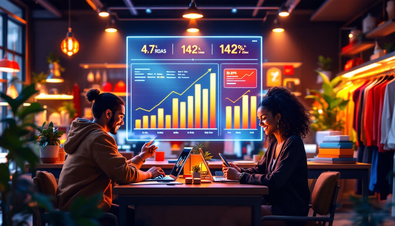 découvrez notre étude de cas sur le marketing ecommerce où nous révélons comment nous avons réussi à atteindre un roas de 4,7x et une incroyable croissance de 142% des ventes pour une boutique en ligne, le tout en seulement 3 mois. apprenez les stratégies gagnantes qui ont propulsé cette réussite.