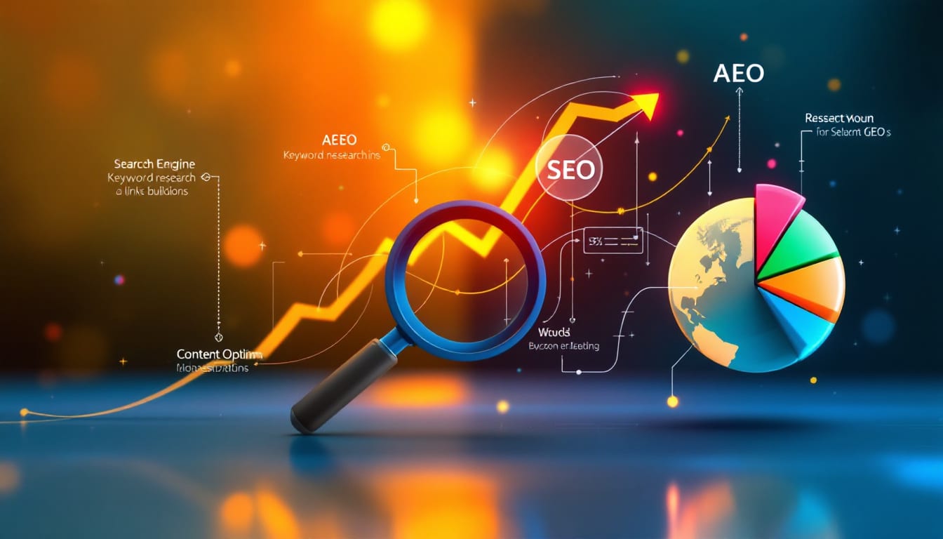 découvrez les distinctions clés entre le seo, l'aeo et le geo à travers notre infographie explicative. apprenez comment chaque approche optimise la visibilité en ligne et influence votre stratégie digitale.